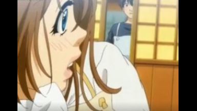 ［エロアニメ］クリーニング店の美人女将が居間で自慰してたのを見てしまった従業員の男はたまらず乱入してエッチしてしまったよのthumbnail