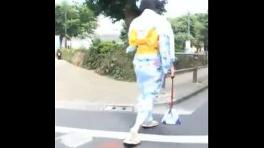 ☆絶倫☆素人娘☆素人☆ナンパ！オナろう…MM号x浴衣！着物で今日も自慰しませんか※マジミラで濡れちゃおうよ→手こきのthumbnail