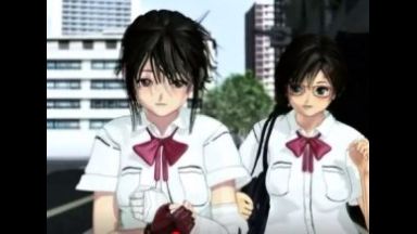 ［3Dエロアニメ］淫魔狩りをしているというJKとそれを心配する友人…腕に怪我をしながらも戦っているのは家族を殺された過去があるからのthumbnail