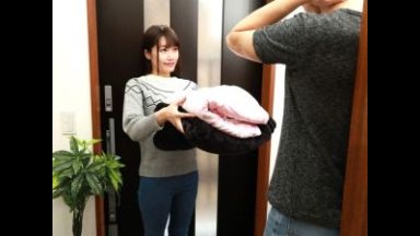 《素人×人妻》清楚系スレンダー黒髪不貞若妻が、近所のシングルファザーとNTR不倫中出し絶頂SEX!!のthumbnail