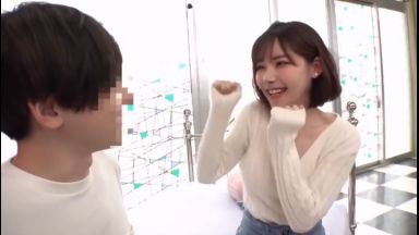 【深田えいみ】「10分間ガマンすれば、わたしと生中出しセックスができるよ♪したい？♡」そりゃしたいでしょのthumbnail