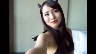 ♥「こっちへおいで♥」淫魔コスのドS小悪魔が汚チンポ求めてやってきた…精子を美味しく搾り取っちゃう汚まんこのthumbnail