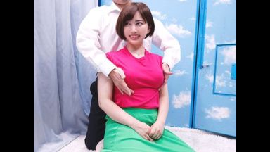 バストアップ検証と称し乳揉みマッサージされる美女人妻！敏感オイルで感度も上がり他人棒挿入されるエロエロ不倫セックス企画！のthumbnail