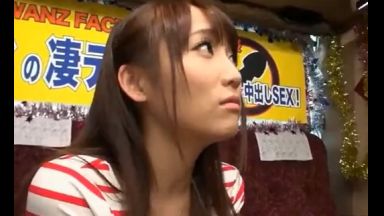♥倉多まお「10分間射精我慢出来たら中出しさせてあげるよ♥」素人チンポかどぴゅぴゅぅうっぅ精子を搾り取っちゃうのthumbnail
