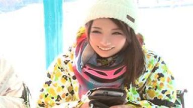 【マジックミラー号】ウェアの下に隠した美巨乳。カップルをゲレンデナンパ！のthumbnail