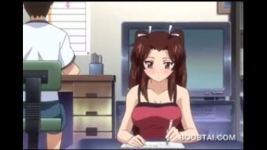 ［エロアニメ］幼馴染がエロ漫画を描いて忙しいから学校に来ないから手伝ってあげるJKはオナニーのポーズまでさせられてご立腹のthumbnail