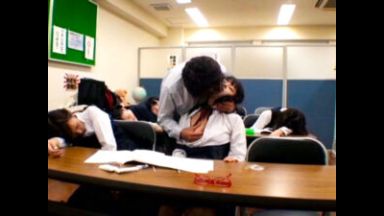 【鬼畜JKレイプ】「こんなのガマンできるわけねえよ…♡」ロリ美少女JKが変態男に眠らされてたっぷり中出し種付けされる！のthumbnail