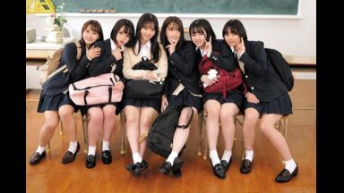【ハーレム】めちゃくちゃ可愛い仲良し女子校生たち6人がまだまだ知らない男性の性感帯をベロベロ探す課外授業のthumbnail