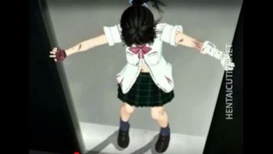 ［3Dエロアニメ］捕らわれ拘束され凌辱されてるメガネJKを助けに来た武闘派のJKもまた武器を奪われ犯されるのであったのthumbnail