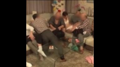 【性介護・絶倫爺さん】元気な爺ちゃんは絶倫です！介護士たちと乱交を楽しみゴム出しセックスで大満足のthumbnail