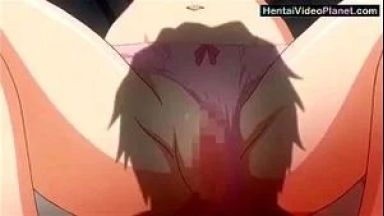 ［エロアニメ］学ラン着た学生が校舎の屋上で喧嘩になったけど女だとバレてしまって巨乳を揉まれるはクンニされるわの凌辱を受けるのthumbnail