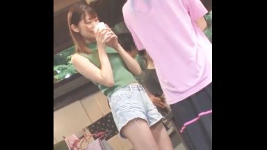 ☆女子大生☆美脚☆野外☆調教！あっぁぁ…性奴隷※肉便器！ホットパンツが好きなの…リモバイで性欲暴発しちゃうエロ動画※レイプのthumbnail