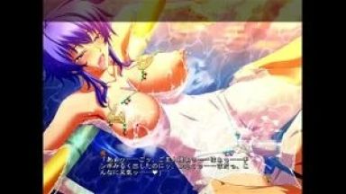 ［エロゲ］深夜のプールでお戯れセクロスしちゃってるのthumbnail