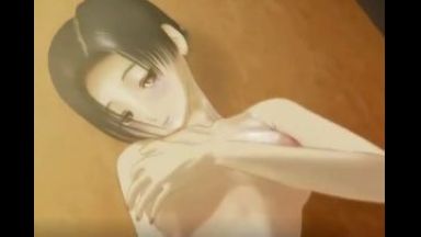 ［3Dエロアニメ］学校の図書室でエッチしちゃうショートカットJKは大胆というか無謀というか警戒心がないというかのthumbnail