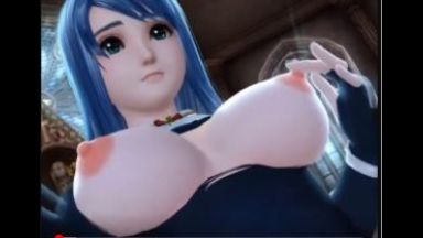 ［3Dエロアニメ］教会のシスターや司祭さんがこんな激しいセクロスしてていいんだろうか…場所が場所だけに不敬にあたらないかいのthumbnail