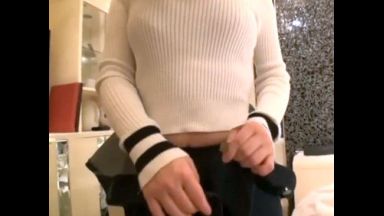 ♥ブラが浮き出る爆乳ニット少女「2回は連続でいいよ…♥」絶倫マンコは巨乳おっぱい揺らしてイキ狂っちゃうのthumbnail