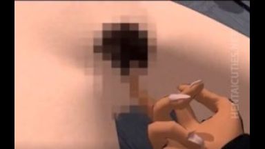 ［3Dエロアニメ］指マンで感じまくりのJKちゃんだったがふとした弾みで拘束が解けて逃げ出しちゃいましたとさのthumbnail