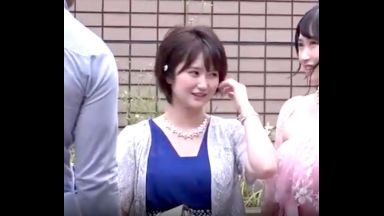 【美女ナンパ】華やかドレスの巨乳美人が、結婚式帰りに、Ｆ爆乳を揺らして、メス鳴きしちゃう、生ハメ性交…のthumbnail