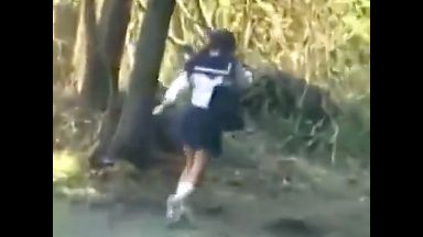 【青姦レイプ】※閲覧注意！激カワ女子高生を野外でボロクソに犯すクズ男！泣き叫び抵抗するマンコに容赦なく中出し！のthumbnail