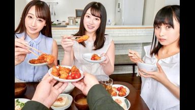 【3DVR】悪霊によって結界を貼られたアナタ♡美人三姉妹が連鎖的に洗脳されて、アナタの言う通りの生ハメ性交のthumbnail