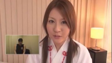 【辰巳ゆい】「アニメのキャラクターだと思ってください♡」巫女衣装で恥ずかしがり屋童貞くんの筆おろしに挑戦のthumbnail