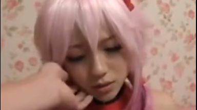超エロいピンク髪色アニコスプレイヤーギャルと巨乳素人ハメ撮り流出のthumbnail