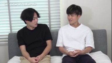 【イケメンゲイ】こんなイケメンがゲイプレイ！ガチガチのちんぽをしゃぶり合う！のthumbnail