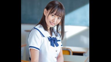 【花門のん】純粋無垢な、超ウブな美少女が、制服姿のまま、教室で、おちんちんを挿入… あんぐりお口を開いて、フェラも…のthumbnail