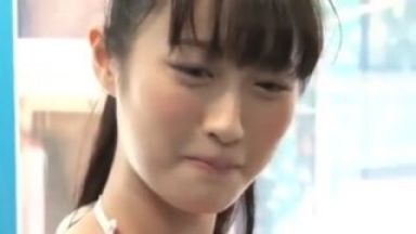 ♡観て・見て・視て…OL＠ビキニ♡人妻で悶絶生き地獄…企画のエロH動画「んんん…でちゃう♡」☆水着☆のthumbnail