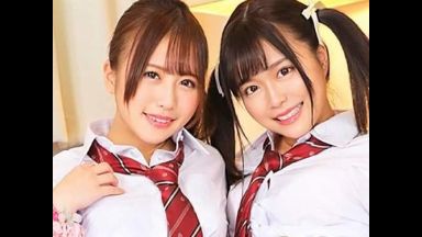 【小悪魔美少女達に舐め回されて♥】全身を唾液まみれにしてきた美痴女2人が淫語を囁きながらチ〇ポを擦り咥えられて。。。のthumbnail