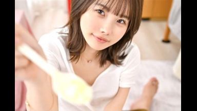 【膣内射精】あ〜ん、美味しい？小悪魔な年下セクシー女優さんと付き合えて同棲性活♡濃厚すぎる腰振りとおま〇こに大量射精のthumbnail