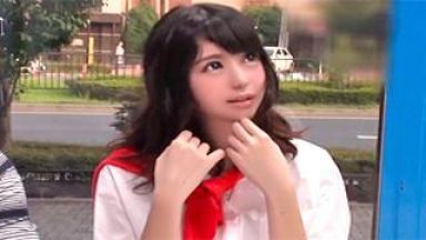 【マジックミラー号】車内で大絶叫。全身性感帯の女子大生にニセ童貞が中出し！のthumbnail