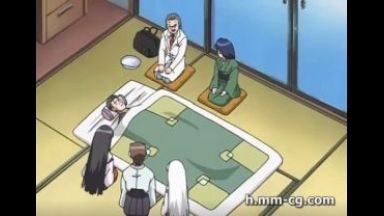 ［エロアニメ］雨宿り中に娘が急に欲情してしまったからセクロスしてたら迎えにきた巫女の子がそれを見てしまったショックのあまりに逃亡のthumbnail